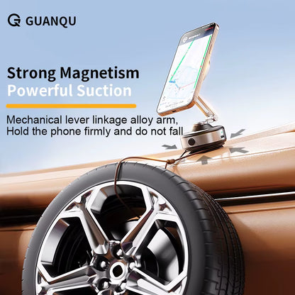 Ultimate 360° Electric Vacuum Magnetic Phone Mount for iPhone & Android - Perfect for Live Streaming!